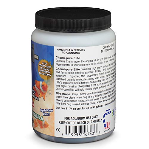 Boyd Enterprises ABE16743 Chemipure Elite for Aquarium, 11.74-Ounce (Pack of 2) - size: 11.74 oz (Pack of 2)