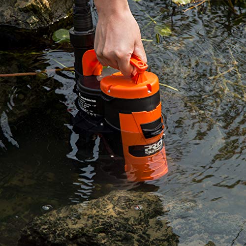 Sump Pump, Prostormer 3500 GPH 1HP Submersible Clean/Dirty Water Pump with Build-in Float Switch for Pool, Pond, Garden, Flooded Cellar and Irrigation - style: 1HP