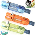 3 in 1 Cup Lid Cleaning Brush, Gap Cleaner Brushs - Home Kitchen Multifunctional Bottle Cleaning Brush Set, Portable Travel Bottle Lid Cleaner Tools - color: Blue Green Orange