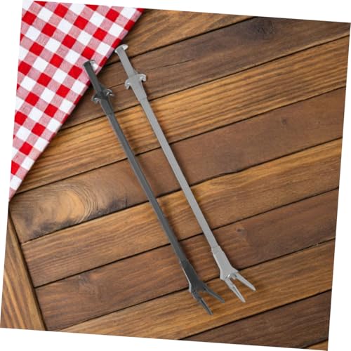 VICASKY 4pcs Extra Long Aquarium Tweezers Sturdy Fish Tank Tools for Planting Cleaning Aquatic Plants Versatile Clips for Feeding Maintenance Aquascaping