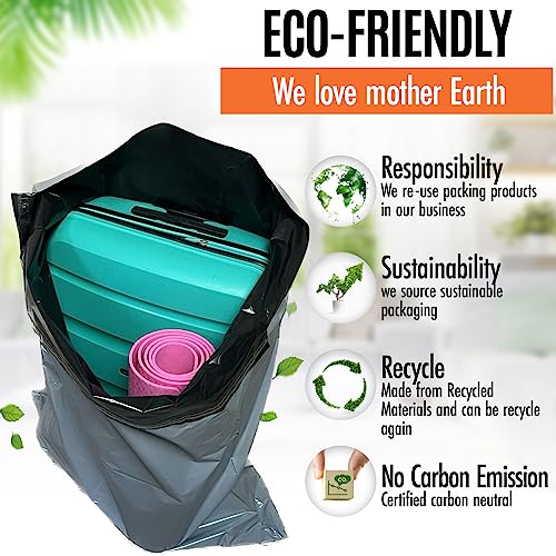 Large Shipping Bags | Jumbo Poly Mailers for clothes | Strong Thick Mailing Bags with Self Adhesive | Self Sealing Shipping Envelopes (24x36-25 Bags) - size: 24x36 - 25 Bags