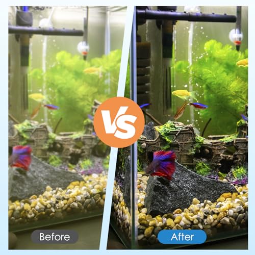 12 Pack 4 Inch Filter Sock, 150 Micron, Ring Honeycomb Filter Socks, Filter Socks for Saltwater Aquarium,Freshwater Aquarium Filter Bags, Filter Bags for Fish Tank