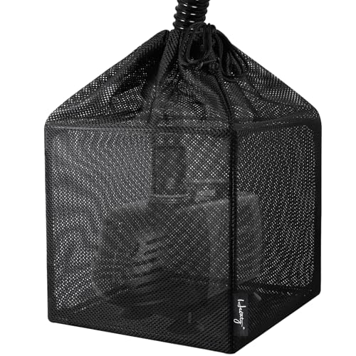 Pump Barrier Bag, Pond Filter Bag, Anti-Clogging Cube Filter Box, Black Media Bag Pump Mesh Bag for Outdoor Water Fish Ponds(5 inch) - size: 5 inch