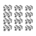 24PCS Small Fuel Injection Hose Clamps Assortment Kit,1/4" 5/16" 3/8" Gas Line Hose Clamp, Adjustable Pipe Hose Clip Tube Clamps Sleeving for Automotive,Agriculture,Plumbing - size: 24pcs - 1/4" 5/16" 3/8"