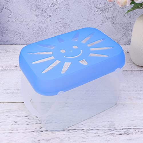 Large Portable Transparent Fish .48 Inch Plastic Aquarium Small Pet Nest for Home Office Restaurant Decoration