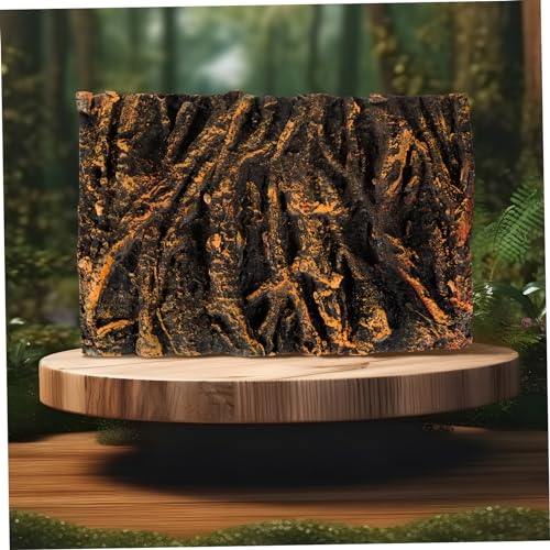 POPETPOP Terrarium Cling Background Reptile Wall Decor 3D Fish Tank Background Tree Root Board for Aquarium