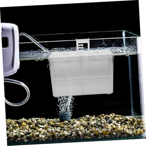 Healifty Transparent Fish Tank Incubator Box with Suction Cup Aquarium Nursery Divider for Fry and Shrimp Isolation Hard Material Hatchery for Tropical Fish Breeding and Egg Protection