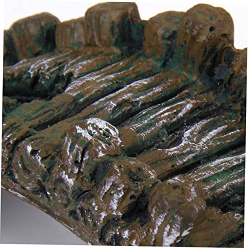 ORFOFE Aquarium Fish Tank Resin Bridge Ornament Decorative Landscape Arch for Aquatic Environments for Fish Tank Decoration and Aquascaping