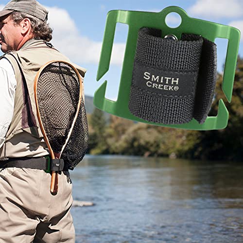 Smith Creek Net Holster, Belt-Mounted Landing Net Holder - color: Black