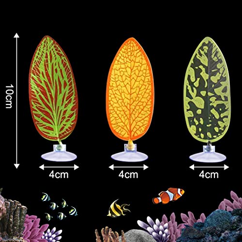 5 pcs Betta Mushroom Hammock + Leaf Pads Fish Tank Silicone Soft Aquarium Fish Playing Pads with Suction Cup Aquarium Ornament Fish Tank Decorations Accessories (Mushrooms+Leaves)