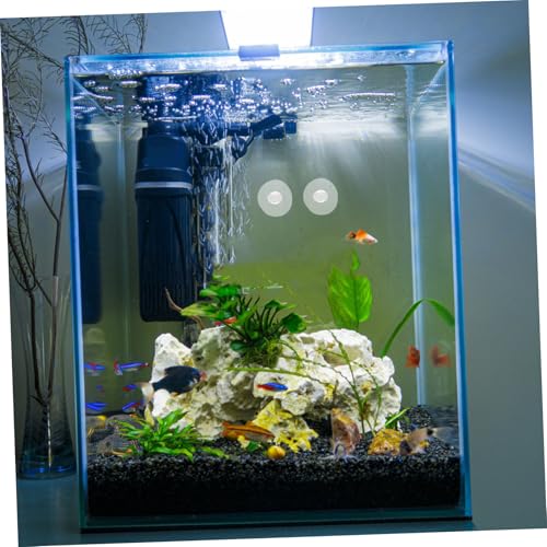9pcs Aquarium Cup Clips Durable Suction Holders for Tubing Stable Inlet Outlet Support Easy Installation for Home Office Fish Tank Accessories - size: 3.30X3.30X2.60CM