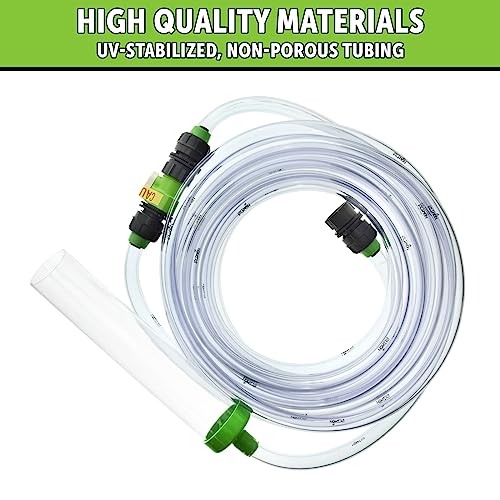 Python No Spill Clean and Fill Aquarium Maintenance System, Gravel Cleaner and Water Changer, 75 Foot - size: Large/75'