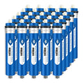Membrane Solutions Reverse Osmosis Membrane 150 GPD 12" x 2" RO Membrane Water Filter Replacement Fits Under Sink RO Drinking Water Purifier System, 25-Pack - size: 25 Count (Pack of 1), style: 150G