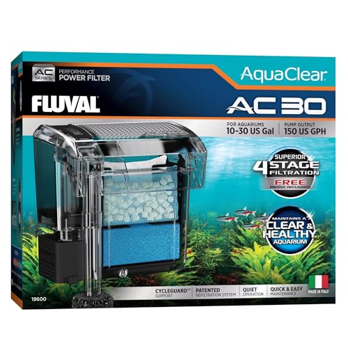 Fluval - Zeo for AC20/AC30 Power Filter, 2.1 oz / 60 g – Promotes Clear Water, Improves Fish Health, for Use in Freshwater & Saltwater Aquariums