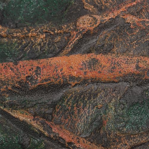 Fish Tank Background, Fine Crafted 3D Foam Fish Tank Background Wall for Fish Tank for Reptiles Tank (H) - size: H