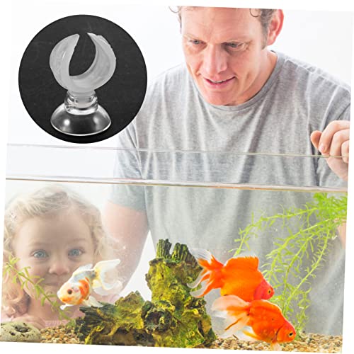 BESPORTBLE 4pcs Fish Tank Suction Cup Clips Holder Tubing Clamp Aquarium Airline Tube