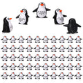50 Pcs Mini Penguin Figurines Resin Animals Mini Resin Penguins Miniature Figurines Tiny Penguin Decor for Garden Aquarium Dollhouse Landscape Patio Yard Lawn Potted Winter Party Decor