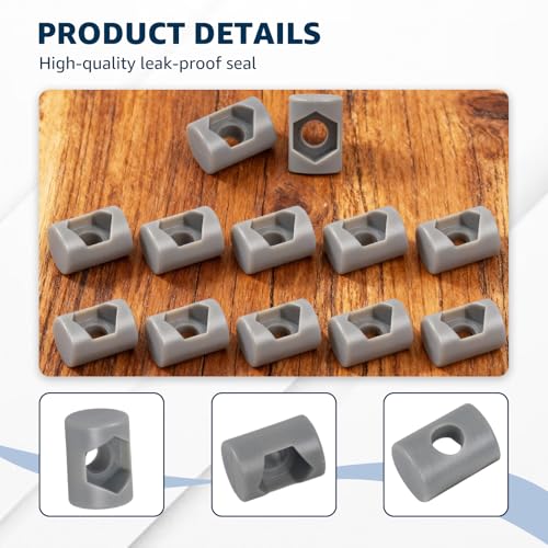 12PCS Lid Fastener Barrel Nut Replacement for Fluval FX4 FX5 FX6 Canister Filters - Filter Lid Fastener Replacement Part