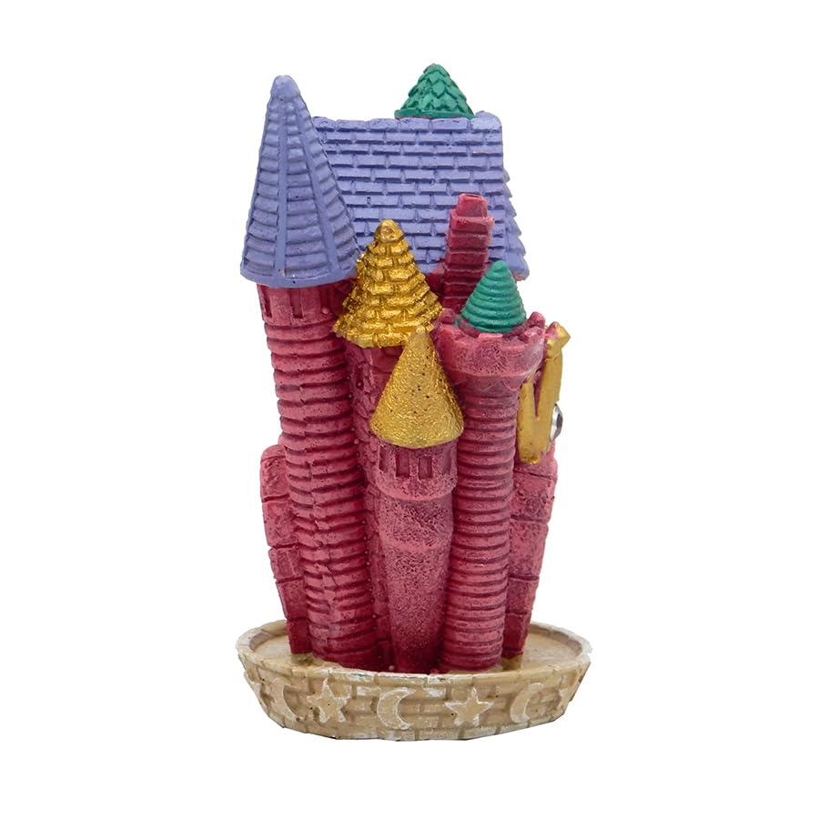 Blue Ribbon EE-144 Princess Castle Exotic Environments Aquarium Ornament 3.75"L x 2.75"W x 5"H - style: Princess Castle