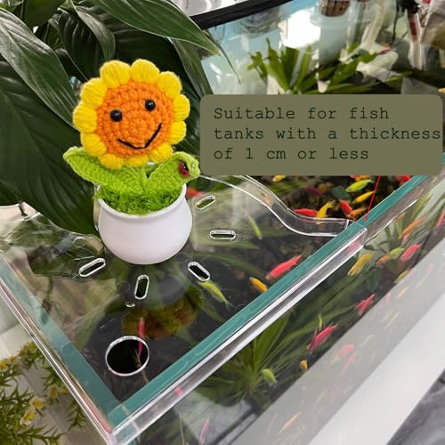 2 Pcs Fish Tank Corner Storage, Corner Organizer for Fish Tank, Triangle Aquarium Corner Shelf for Aquatic Plants, Storage and Decoration