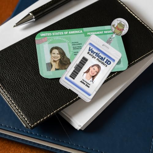 Cute Frog Badge Reel, Mental Health ID Holder Retractable Badge Clip for Nurses Students Medical Staff, Funny Office Gifts - color: Anxious But Alive