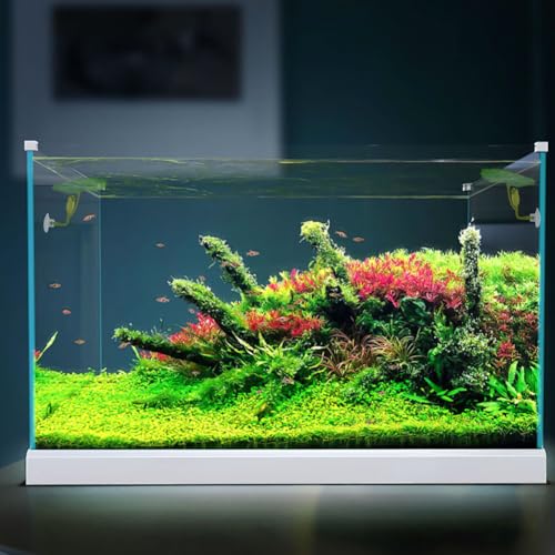 6Pcs Betta Fish Leaf Hammock, Soft Plastic Aquarium Plants, Resting Spot for Betta Fish Tank, Ideal for Sleeping, Resting, Hiding & Playing