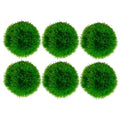 Fish Tank Aquatic Plant Artificial Plants s 6pcs Artificial Grass Green Plastic Aquarium Decorate Home Decor Faux Plant Aquarium Plastic Grass - size: 9x9cm