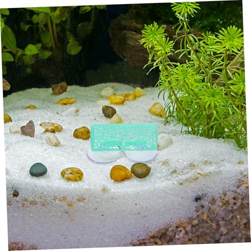 WOONEKY 2pcs Betta Fish Cave Tunnel Durable Plastic Aquarium Hideout Decor for Fish and Shrimp Easy to Install Underwater Resting Tube