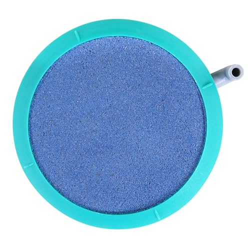 Penn-Plax Aquarium Bubble Disk Aerator - Air Pump Accessories – For Fish Tanks (Large) - size: Large