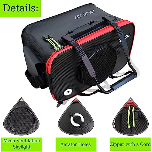 Fishing Bucket, Multifunctional Foldable Portable Fishing Bucket, EVA Fish Bucket are Suitable for Storing Live Fish and Fresh Fish Bait. (size3gallon) - color: Black, size: size3gallon