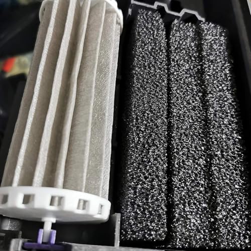 Aquarium Bio Filter Media Sponge, 6 Pack, 6.3 x 5.5 x 0.8 inch | Foam Filter Pad, Compatible with ML350 Fish Tank Filter, Replacement