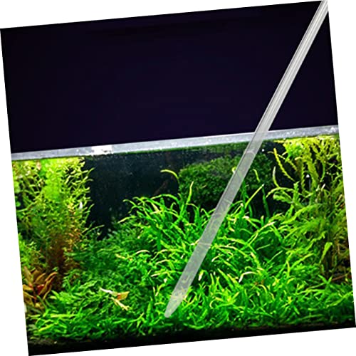 Kisangel 2pcs Aquarium Sand Cleaner Siphon Kit for Fish Tank Water Changing Flexible Nozzle Manual Gravel Vacuum for Fish Waste Removal Aquariums