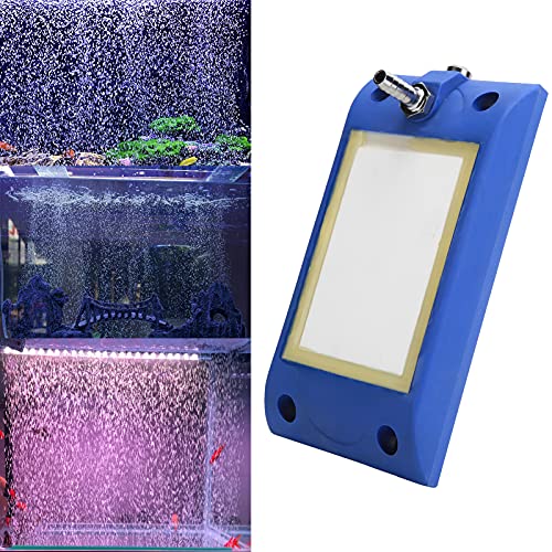 Aquarium Air Stone Bar, Fish Micro Bubble Oxygen Diffuser Aquarium Dual Interface Nano Air Stone Bar, Bubble Diffuser Release Tool for Fish (Small)
