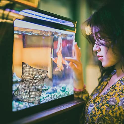 10 Pcs Tanks Filter Media Bags, Aquarium Bag, Fish Tank Mesh with Zipper Reusable Bags.for Activated Carbon, Ceramic Rings, etc