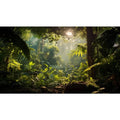 Aquarium Background, Ocean Fish Tank Background, Terrarium Background Cloth, Vinyl Cloth 24 x 12 inches - color: Forest, size: 24X12in
