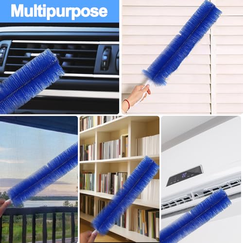 XANGNIER Fan Cleaning Brush Tools Set,6 Pcs Fan Cleaner for Stand up Fan/Desk/Window Exhaust/Box/Oscillating/Standing/Floor/Clip on/Wall/Table/Wall Mount/Pedesta Fan,Bendable Cobweb Duster Remover - color: Multicolor