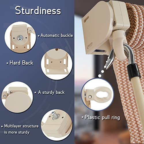 Sunvisor Replacement Parts, Cordless Crank kit, Roller Blind mounting Bracket, for Coolaroo External Sunshade, Outdoor Sunshade