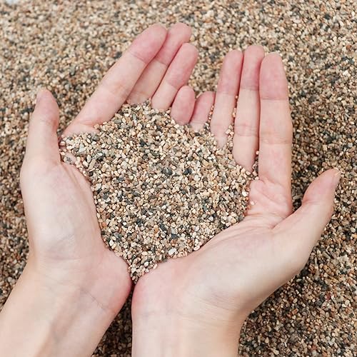 Silica Gravel, Multi-Purpose Mixed Silica Sand for Fire Pits, Aquariums and Landscaping, 5LB Medium - color: Mixed, size: 5LB