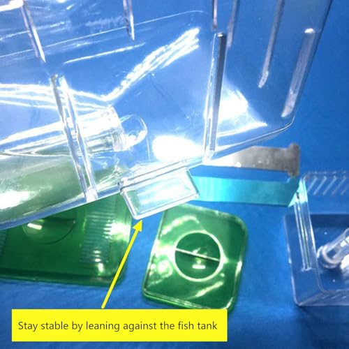 Floating Breeder Box for Fish Tanks for Isolating Sick or Hatching Eggs Breeding Chamber Reproduction Aquaculture Isolation Box