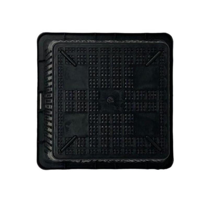 Chalily 6.75" Square Mesh Aquatic Plant Pot Great for Water Lilies, Lotus, and Other Pond Plants Square Plastic Planter for Outdoor Ponds Terrific for Aquatic Soil Plant Basket - size: 6.75" Square Mesh Basket