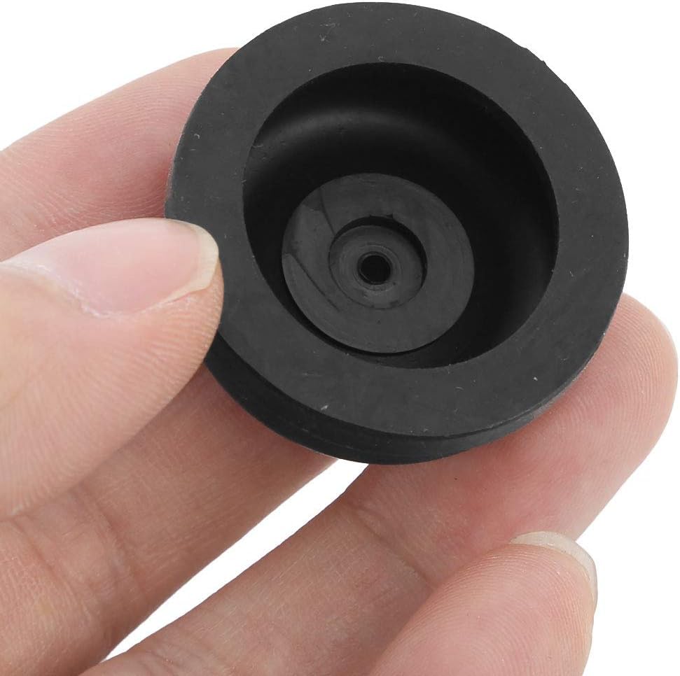 6Pcs Black Aquarium Diaphragm,Aquarium Air Pump Accessories,Aquarium Diaphragm,Air Pump Accessories Air Oxygen Pump,Air Pump Diaphragm