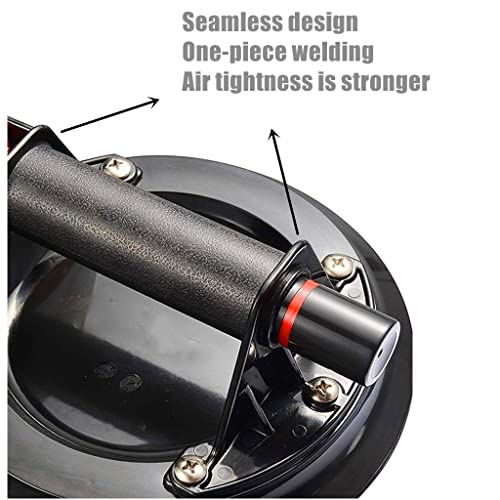 IMT 8" Glass Suction Cups for Granite & Glass Lifting, Vacuum Suction Glass Lifter with Handle, 240lbs Load Capacity W/Free Case - size: 8" Plastic Handle