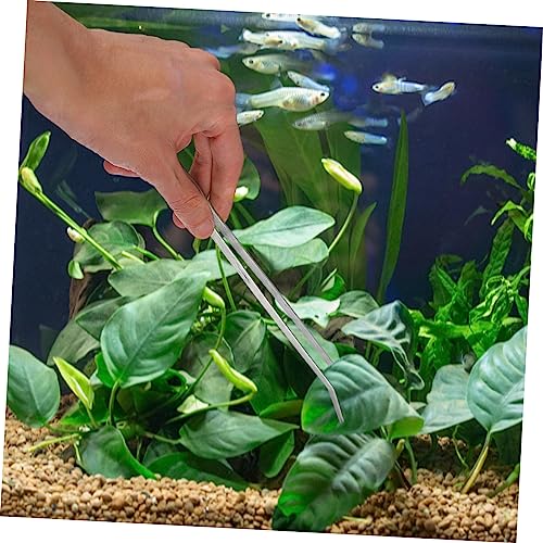 VICASKY 1set Aquarium Aquascaping Tools Water Plants Scissors Tweezers and Spatula and Plant Care