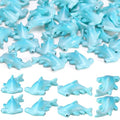 Geelin 50 Pcs Mini Resin Hammerhead Shark Figurines Tiny Resin Figurines Small Ornament Charms Figure Tiny Animals for Landscape Aquarium Garden Desktop Birthday Party - style: Hammerhead Shark