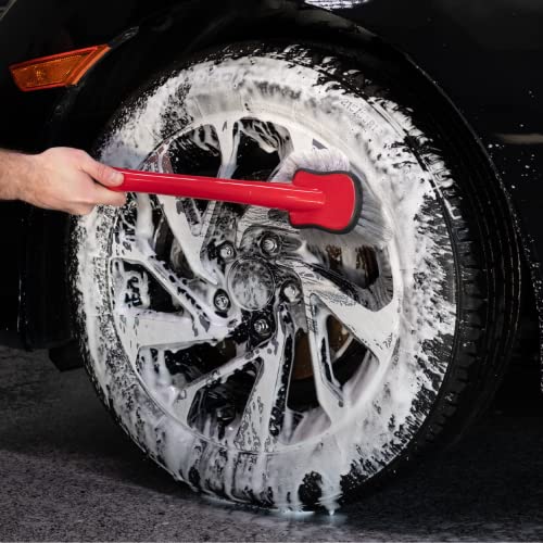 Mothers 155800 Wheel Well Long Handled Brush - size: Long