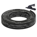 35FT 3/8 DOT Air Line SAE J844 PA12 Nylon Air Hose with Cutter 3/8” OD Pneumatic Tubing DOT Approved 3/8 Air Brake Hose for Air Suspension Kit Truck Trailer Brake System & Fluid Transfer 11m - size: 3/8" OD 35FT
