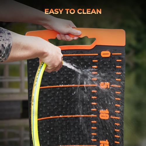 KastKing EZ Fillet Fish Fillet Mat, Anti-slip Texture With 25" Integrated Ruler, Extended Dimensions, Easy to Clean Material, Portable Storage, Fish Cutting Board - style: A:Fish Fillet Mat