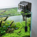 Slim Aquarium Filter 42 GPH Small Fish Tank Filter for 2.5 to 5 Gallon Tanks, Adjustable Flow Pre-Filter Sponge for Betta, Shrimp, Turtle Nano Reef Ideal Fish Tank Pump