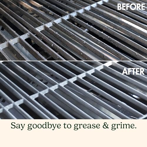 Cuisinart Stainless Steel 16.5" Long Handle Grill Cleaner Brush and Scraper for BBQ, Griddle, Grills, Cookout Tool, Grill Brush for Outdoor Grills BBQ Accessories - size: 16.5" Grill Brush and Scraper