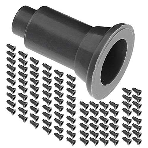 Fish Tank Divider Support Feet 100Pcs Set, Height Adjustable Aquarium Isolation Board Support Feet, Stable for Easy Cleaning, Suitable for Aquarium (Black) - color: Black